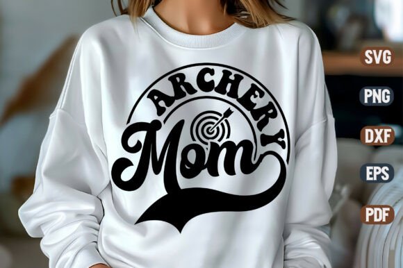 Archery Mom SVG Design