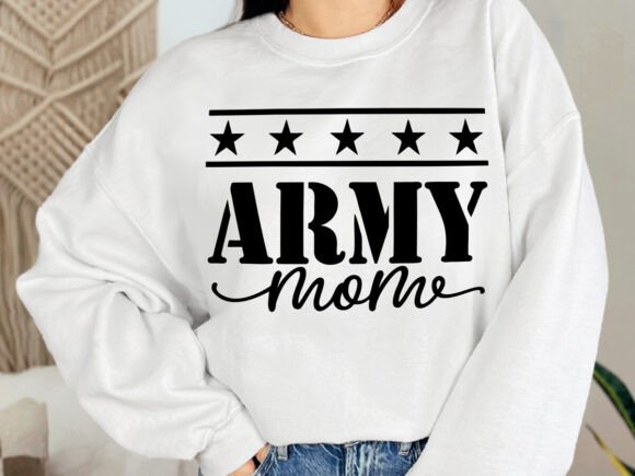 Army Mom SVG: Proud Army Mom SVG
