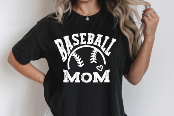 Baseball Mom SVG PNG DXF, Baseball Cheer