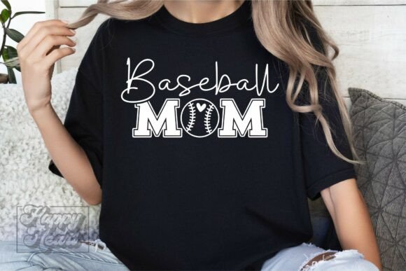 Baseball Mom SVG PNG – Sports Mom Design