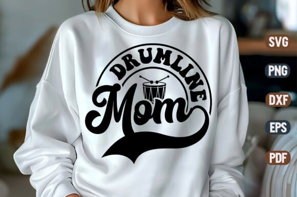 Drumline Mom SVG Design