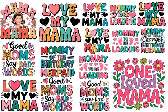 Happy Mother’s Day SVG Bundle, Mom SVG