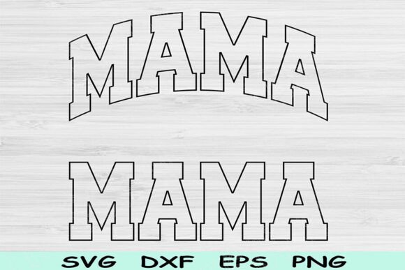 Mama SVG, DXF, PNG — Real Embroidery Review