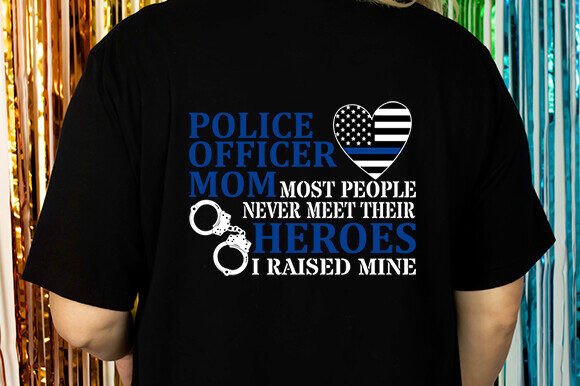 Police Officer Mom SVG Review