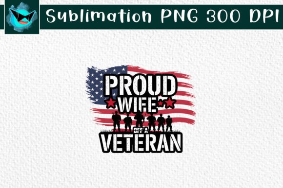 Proud Wife of a Veteran Mom SVG
