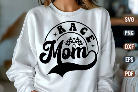 Race Mom SVG Design