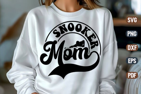 Snooker Mom SVG Design