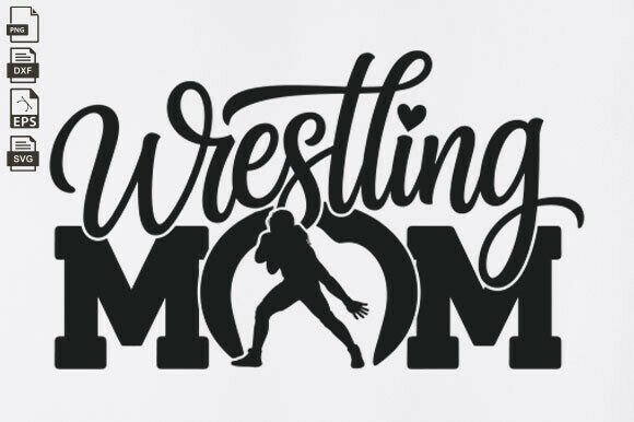 Wrestling Mom SVG, Wrestler Fighter